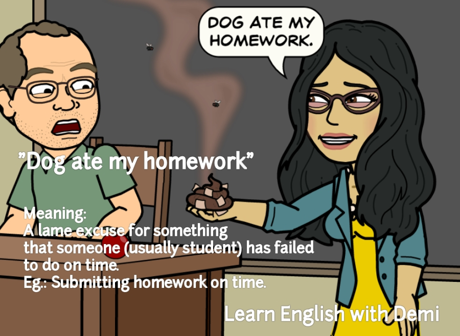 English conversation homework